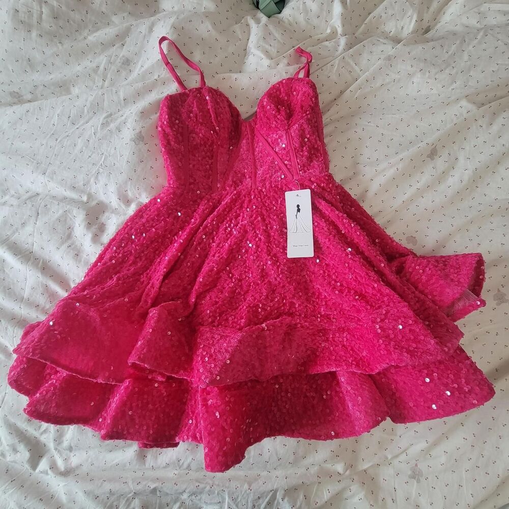 Unbranded Women's Pink Dress